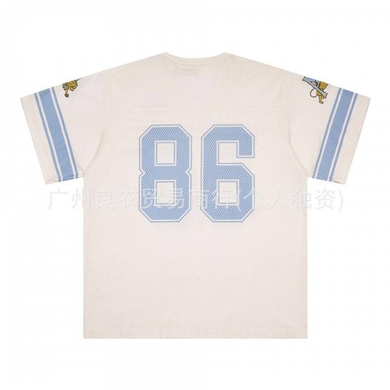 2026 Streetwear Loose Fit Cotton Tee With Graphic Print Men Women Youth Casual Wear