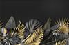 GLASS PROTECTIVE PLATE FOR STOVE 80x52 FLOWERS