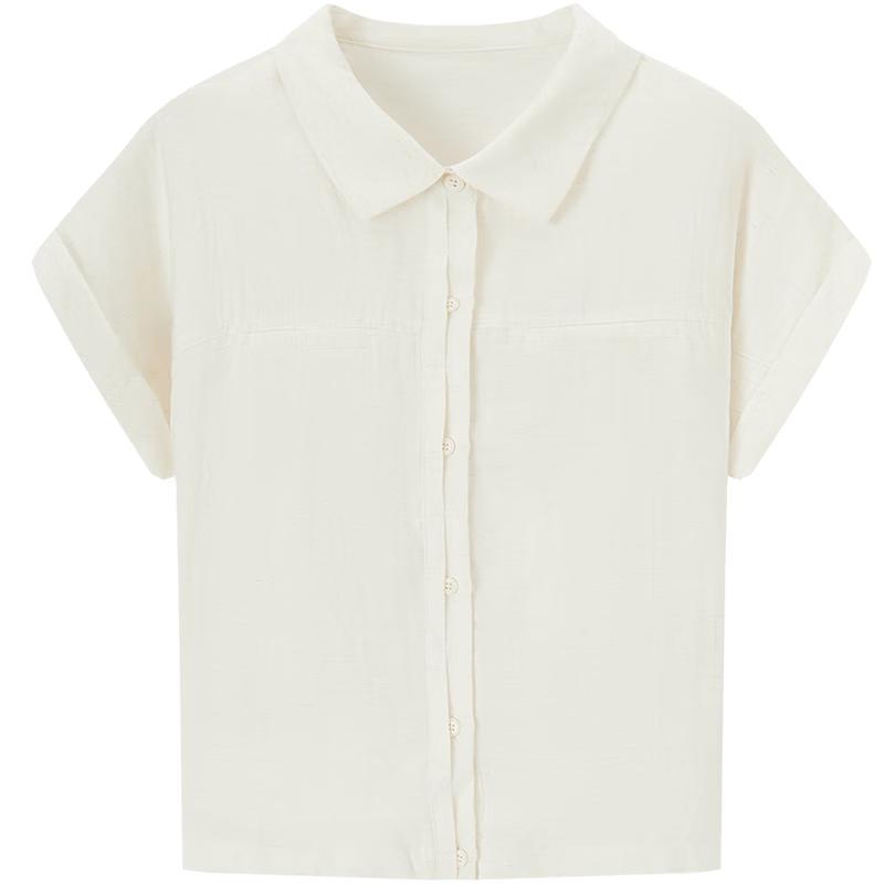 Aijutu Women s Short Sleeve Commuter Shirt S