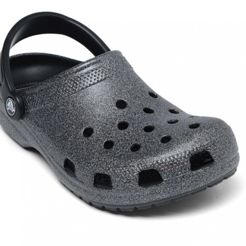Crocs Sabot Clasic cu Sclipici Copii Adulți K 206993 001