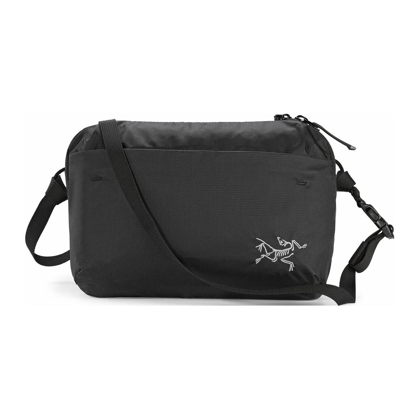 

Новая плечевая сумка Arcteryx 6 л, сумка через плечо, уличная сумка, нейлон, черный, унисекс, X000006169-BLACK 24.9*8.9*17.0CM