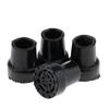 4 Pieces Durable Rubber Anti-Slid Heavy Duty Canes Replacement Tips for Walking Stick Crutches End 19mm Crutch Ferrules Rubber