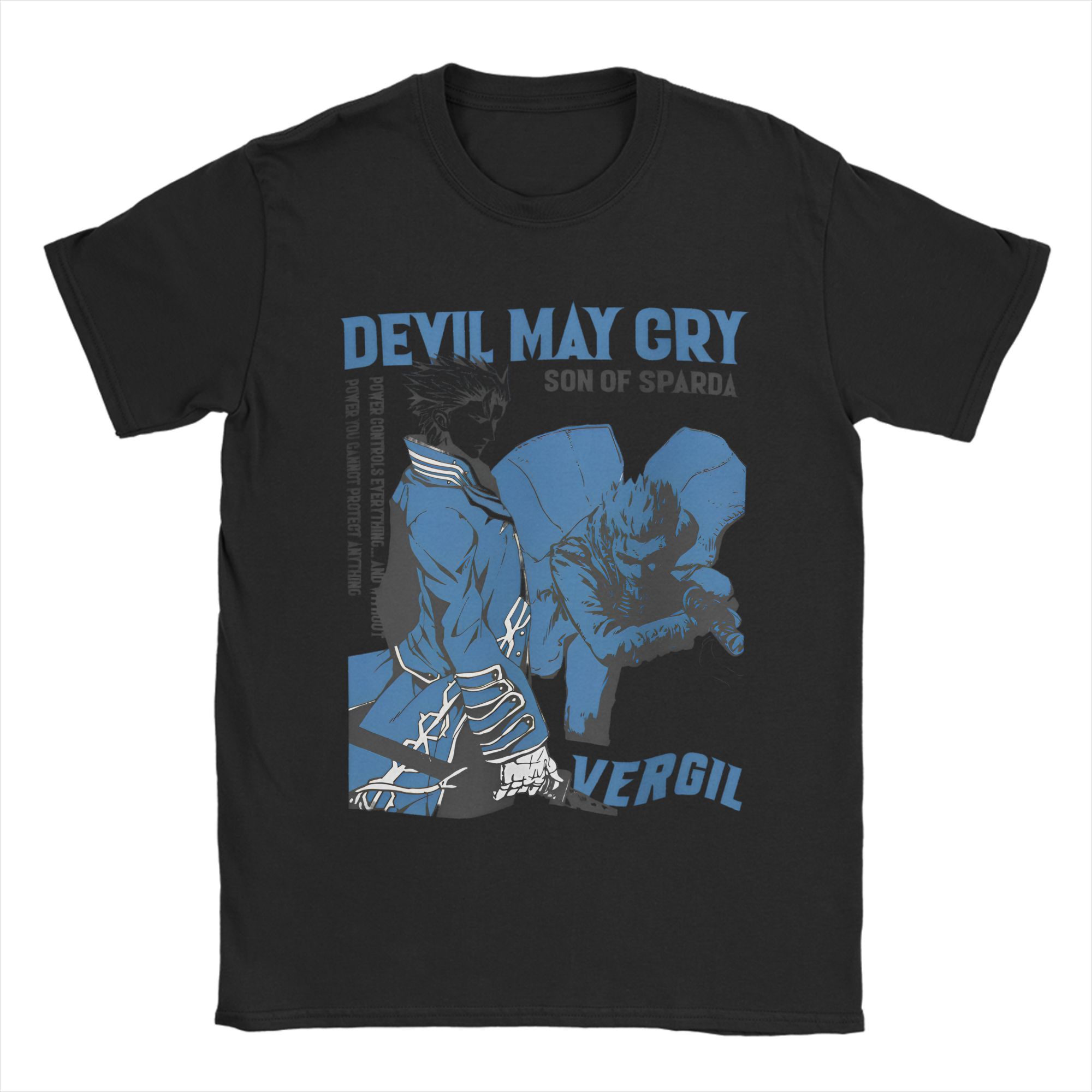 

Devil May Crys T-Shirt for Men Crazy Cotton Tee Shirt Round Neck Short Sleeve T Shirts Summer Tops - Men s Summer Cotton Gr... S разноцветный