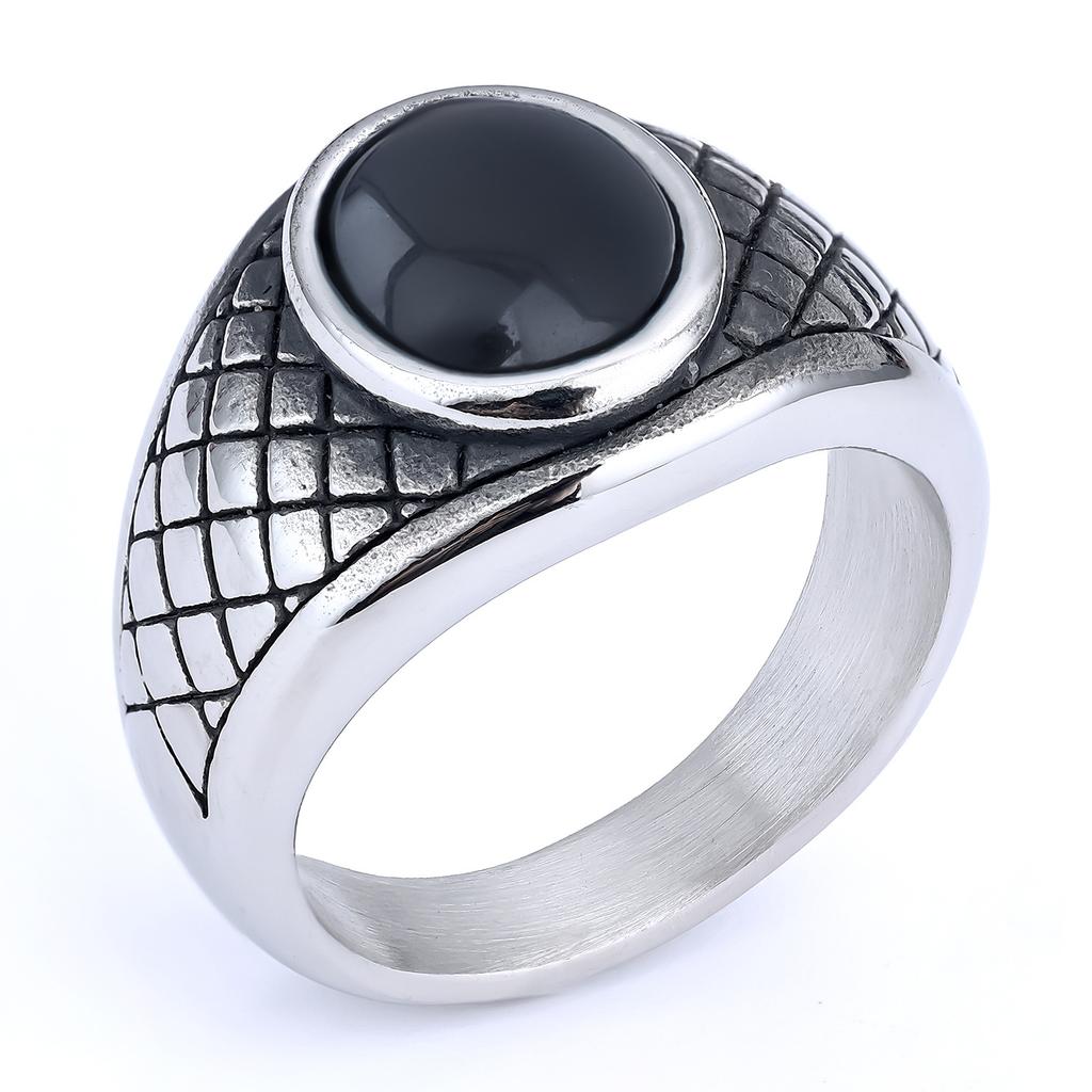 Design Personalized Ring Women And Men Trendy Men'S Ring Gift Electroplating Room Gold Gemstone Gender-Free Jewelry