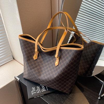 Pendler Damenhandtasche mit großem Fassungsvermögen Herbst und Winter neue Mode beliebt vielseitig Umhängetasche hochwertige Tragetasche