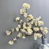 100cm Silk Pear Blossom Plastic Artificial Wintersweet Branches  Balcony Decoration