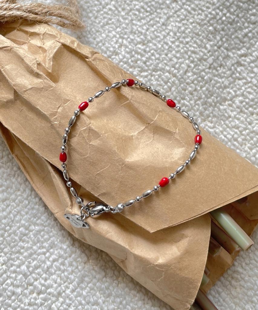Fantastic Planet Epoxy Dotted Line Bracelet (2Colors)