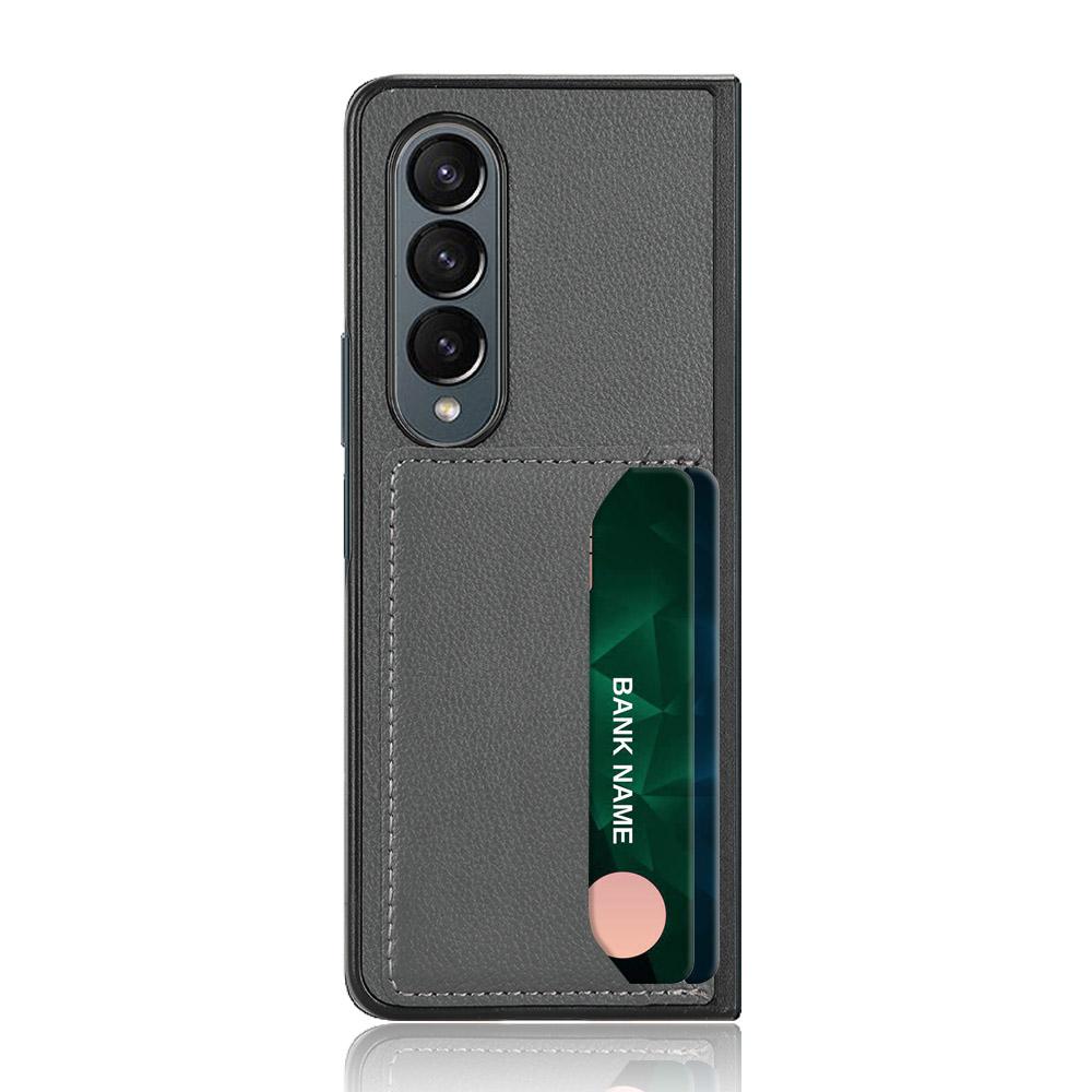 Non -Fingerprint Slim Leather Case For Samsung Galaxy Z Fold4 Fold 4 Fold3 Fold2 Fold 3 2 Non -Slip Cover For Samsung Z Fold4