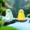 6Pcs Luminous Gorilla Mini Animal Fluorescent Figure Miniature Figurines Fairy Garden Ornament Diy Home Decor Accessories