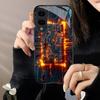 Mobile Phone Circuit Technology High-end PhoneCase Glass PhoneCase for Samsung Galaxy S26 S25 S24 S23 S22 S21 FE,Ultra,Plus