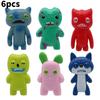 6pcs Action Fuggler Figure Model Anime Displays Toy Cartoon Doll Gifts Kids