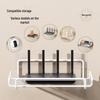 Wall-Mounted Router & TV Box Shelf – Punch-Free Storage Rack