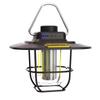 LED Decorative Hanging Lights Waterproof Retro Camping Tent Light Battery Indicator with Hook Dimmable for Outdoor Equipment