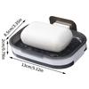 Soap Holder Without Drilling Bathroom Soap Dish With Drain Water Wall Soap Dish Organizer Bathroom Accessories