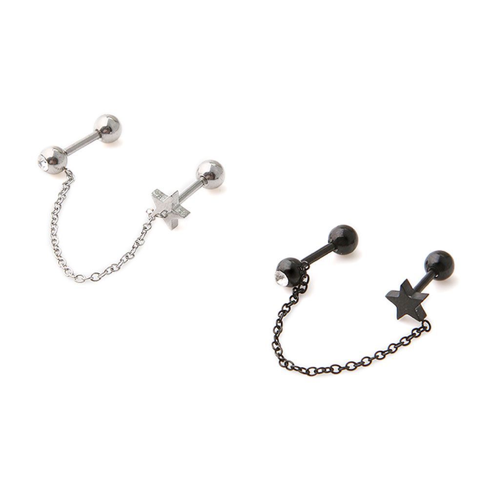 Twin piercing surgical piercing