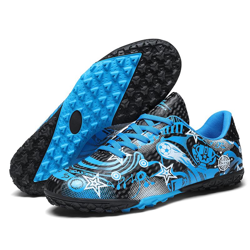 Children's football shoes boys and girls sports football shoes broken nails primary school football game boys