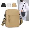 Men'S And Women'S Single Shoulder Bag Crossbody Bags, Solid-Colored Lightweight Mobile Phone Bags For Travel Pography