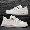 Herren Sneakers Designer Casual Leichtes Leder Geprägte Atmungsaktive Schuhe Weiche Vielseitige Skateboard Schuhe Zapatillas