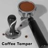 Flat Bottom Coffee Tamper Constant Pressure Coffee Leveler Espresso Distribution Tool  Barista Use