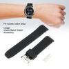 24mm Watch Band Silicone Pin Buckle Waterproof Sweat Proof Watch Strap