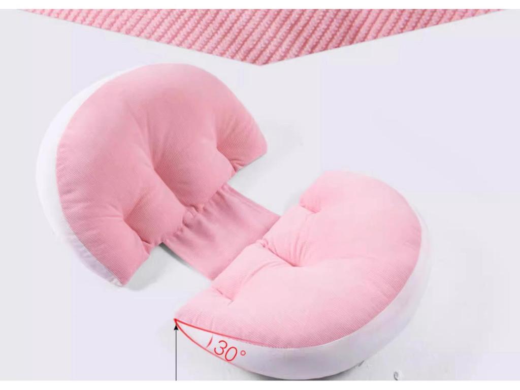 Maternity Support Pillow: Back, Belly, and Side Sleeper Comfort