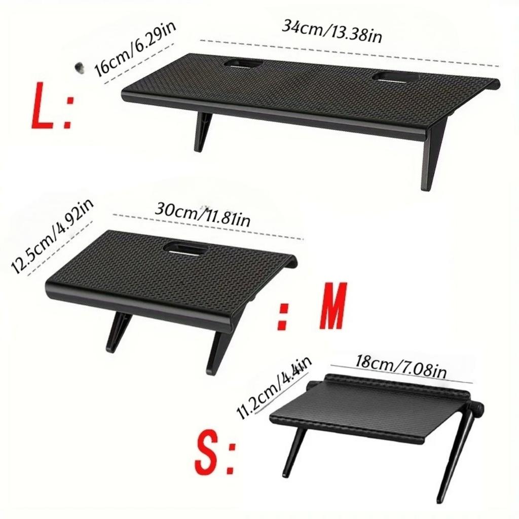 1pc TV Screen Top Storage Shelf Adjustable Monitor Storage Rack Computer Desktop Display Stand TV Router Storage Rack Home Organ