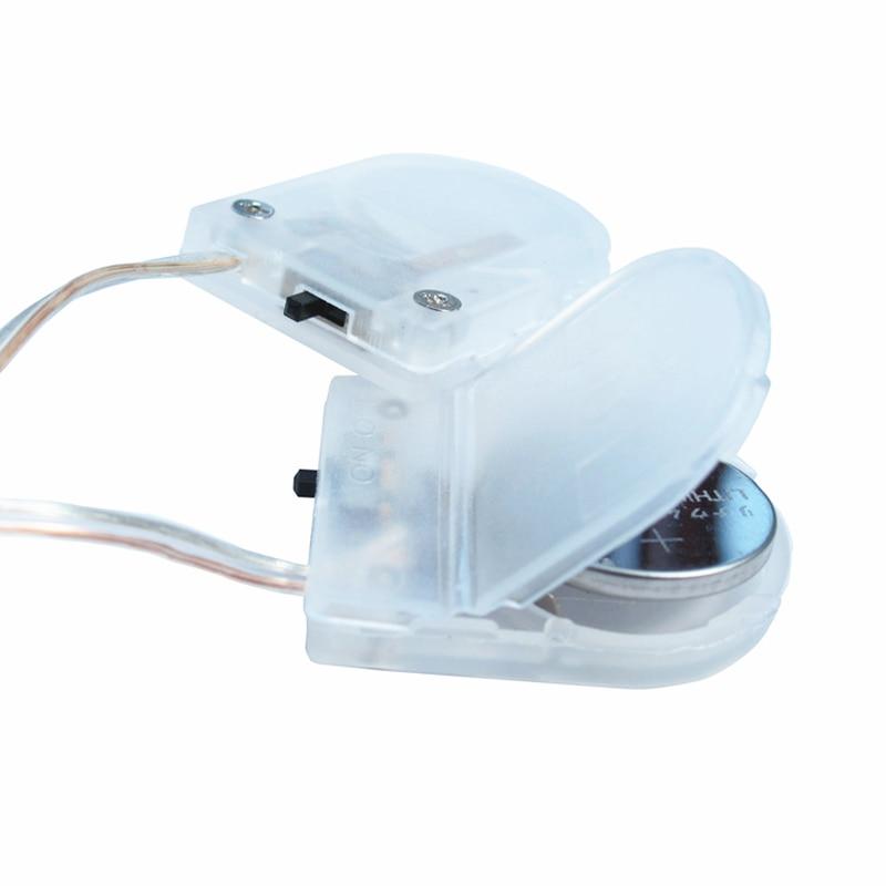 5PCS CR2032 Button Coin Cell Battery Socket Holder Case Cover with ON-OFF Switch 3V Battery Storage Box