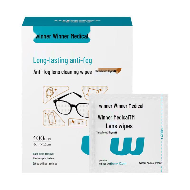 Winner Lens & Screen Cleaning Wipes 6x12cm