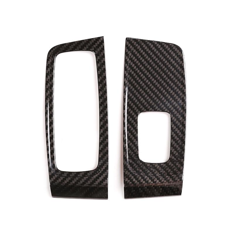 

Real Carbon Fiber For Porsche 911 2019-20 Glass Lift Panel Frame Window Switch Button Panel Decoration Car Interior Accessories