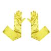 1 Pair Smooth Satin Long Gloves Silky Material Fancy Dress Gloves Wedding Dress Photography Accessories
