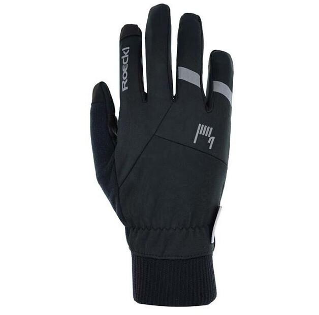 Велосипедные перчатки Roeckl Rofan 2 (черные) 8,5