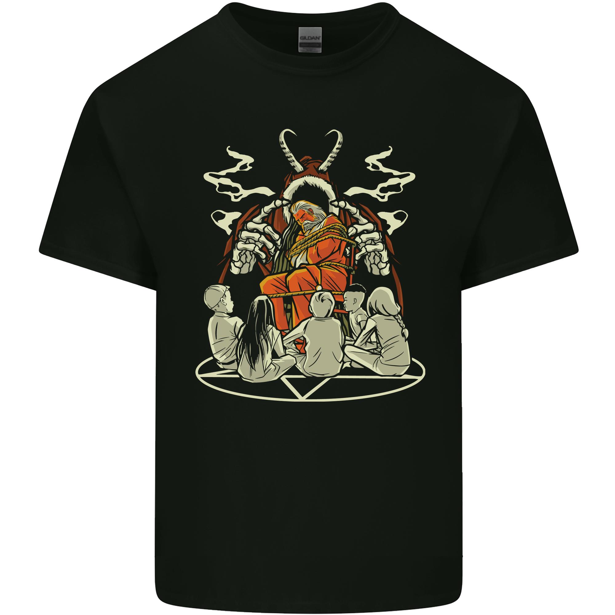 Cult Christmas Evil Santa Anti Xmas Demon Unisexs Light Cotton TShirt S