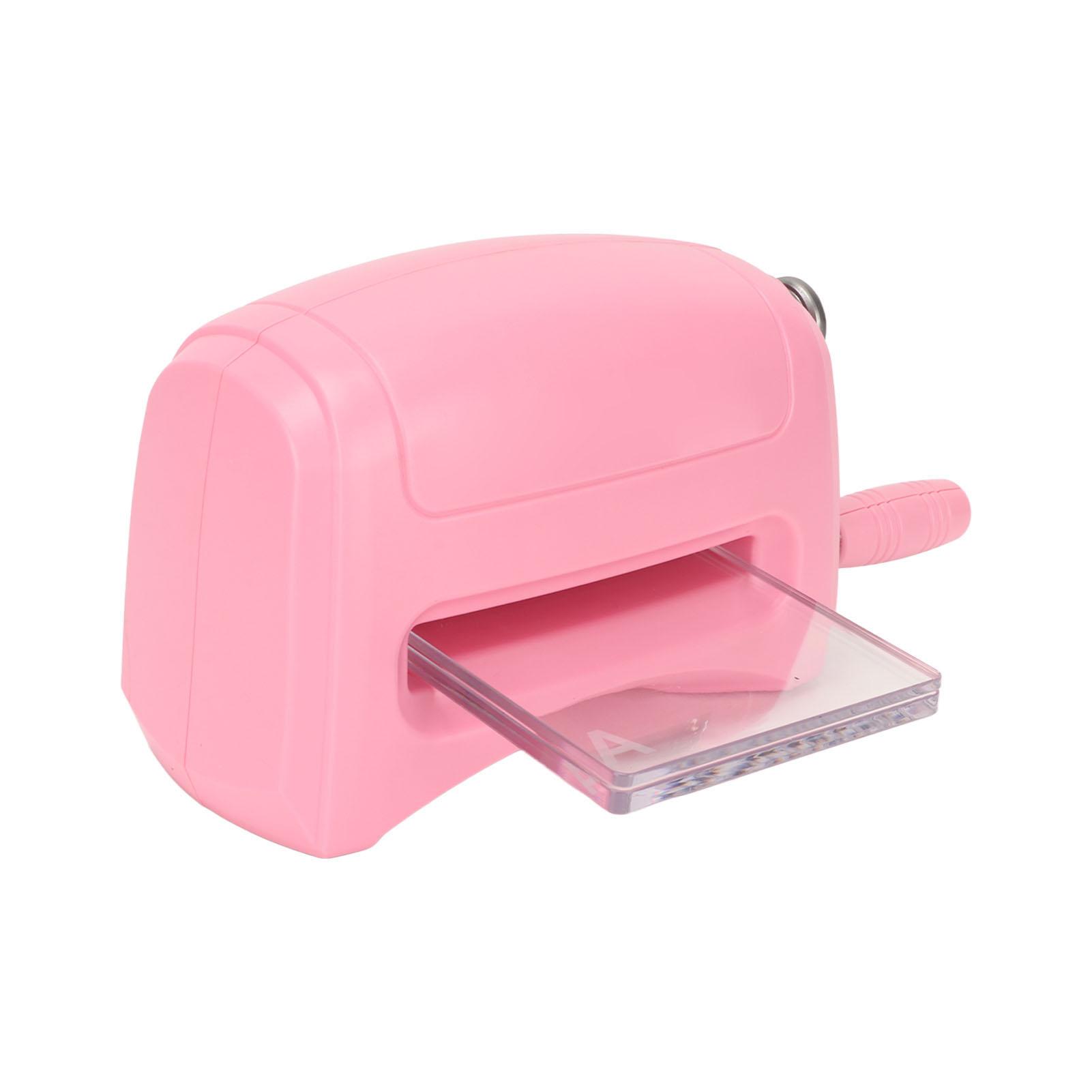 

Машина для тиснения своими руками, портативная розовая пластиковая цинковая сплавная скрапбукинговая машина для тиснения