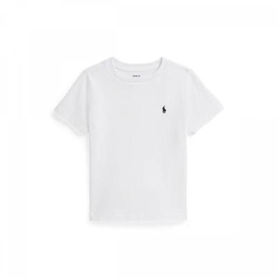 Polo Kids Boys CoTTon Jersey Crewneck T shirT 2 7 Years  cwpoTshb8021210100 