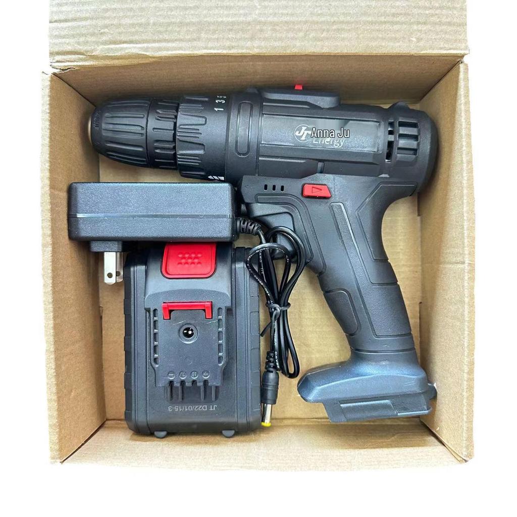 21V Multifunctional Cordless Impact Drill & Electric Screwdriver with Lithium Battery