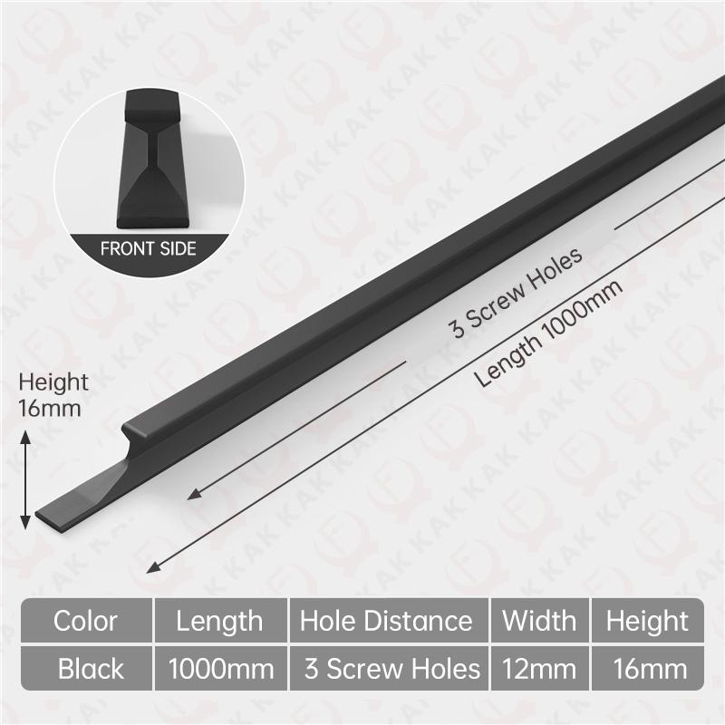 KAK Long Furniture Handles Kitchen Cabinet Knobs and Handles Shoe Cabinets Wardrobes Door Pulls 1000mm Door Handles Hardware