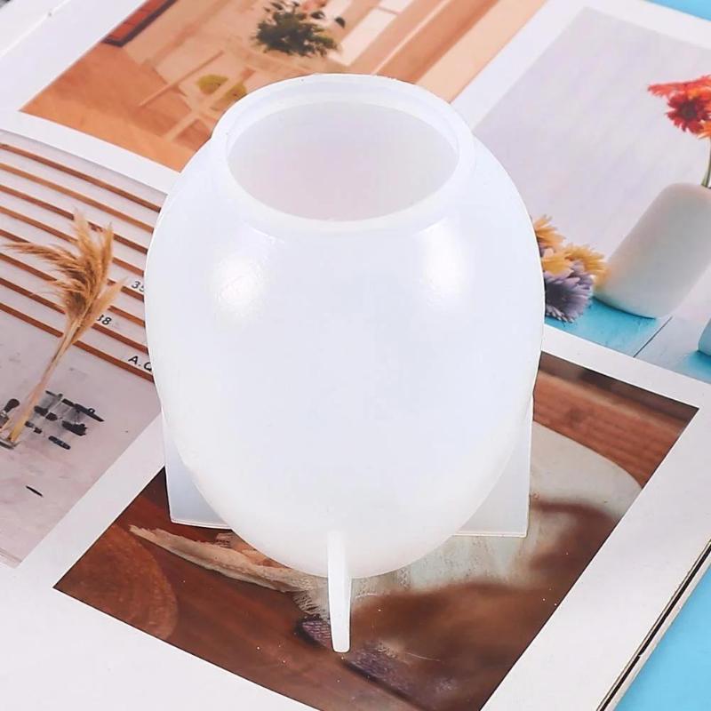 3D Eier Kerzen Silikonform DIY Schokoladenkuchenform Bastel Backwerkzeug Oster Eier Harz Kerzenform Heimdekoration Großhandel