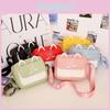 Adorable Cartoon Mini Shoulder Bag For Kids With Cute Bear Design In Various Colors