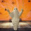 Ghostly Halloween Resin Specter Sculpture for Indoor and Outdoor Terrifying Desktop Decoration Ornament for Parties