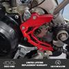Canitu Red Front Sprocket Cover Guard Motorcycle Aluminum Chain Guard Sprocket Engine Cover Case
