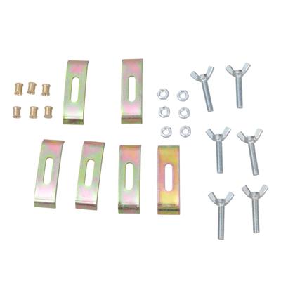 Pack of 6 Undermount Sink Brackets High Strength Support Clip  Undermount Sink Clip  Set for Kitchen & Bathroom Sinks