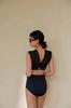 ONTHEF Lace Bikini Top Black