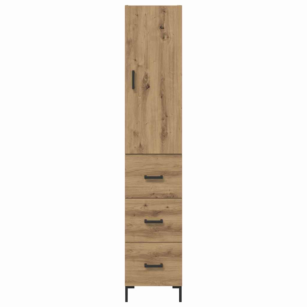 Highboard Artisan Oak 69.5 x 34 x 180 cm Particleboard