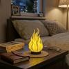 Color Changing 3D Printed Light Imitation Bonfire Lamp Simulation Fire Lamp  Bedroom