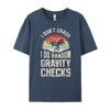 I Dont Crash I Do Random Gravity Checks Mountain Biking 3XL Men Clothing High Quality Mens TShirt Memorial Day