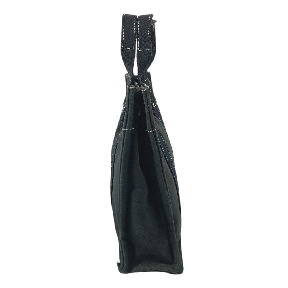 HERMES Deauville PM Deauville PM Bag Tote Bag Hand Bag Canvas Black