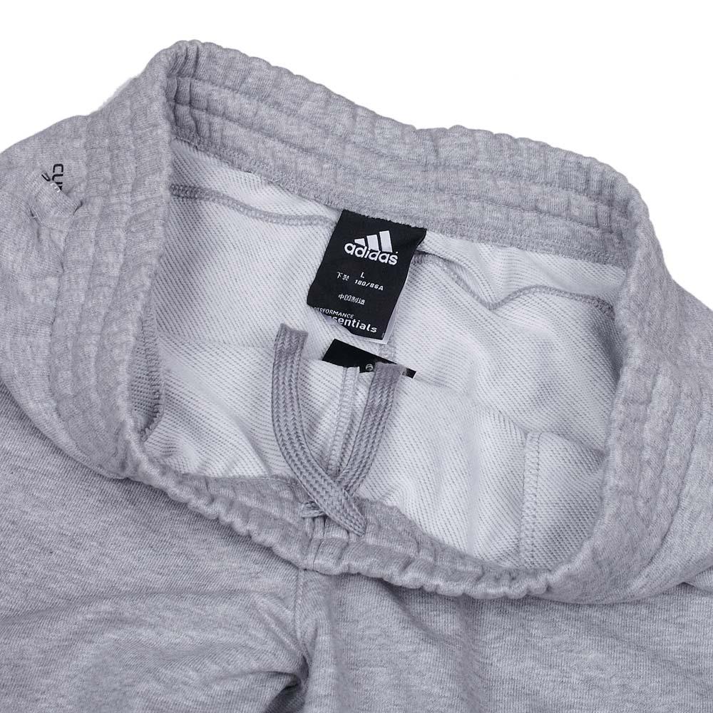 Adidas Logo Print Straight Leg Comfortable Breathable Sports Pants Men Pants Gray X12191