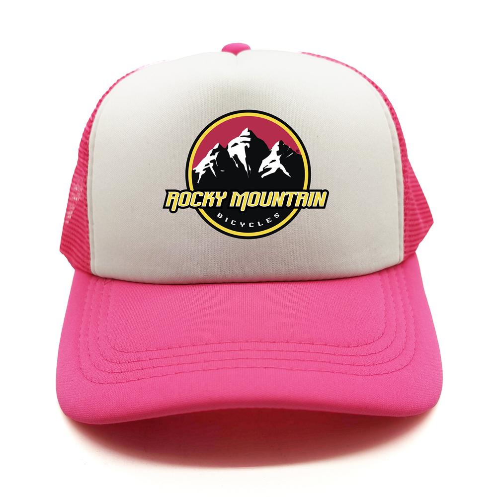 Rocky Mountain Bike Trucker Cap Unisex Funny Rocky Mountain Hat Baseball Cap Cool Summer Unisex Mesh Net Caps