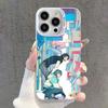 Game D-Dramatical M-Murder Phone Case For iPhone 17,16,15,14,13,12,11,Pro,XS,Max,Plus,Mini,SE White Candy Matte Shockproof Cover