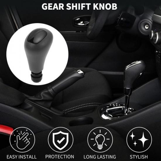 Automatic Gear Shift Knob for Mercedes-Benz C-Class 2000- Plastic Black Gray
